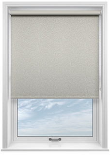 Shimmer (Blackout), Silver Birch - Twist&Fit Roller Blind